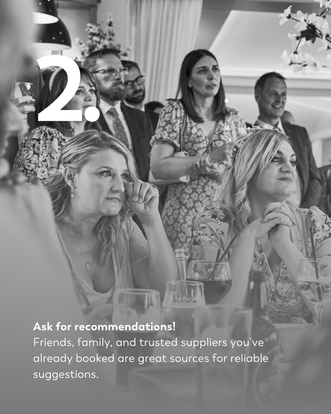 wedding tip 2 ask for recommendations