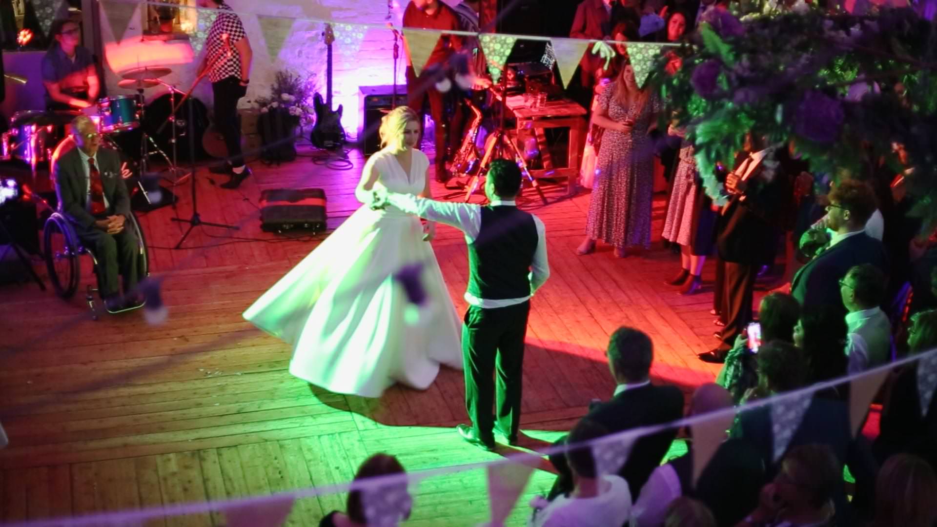first dance on video at Wyresdale Park