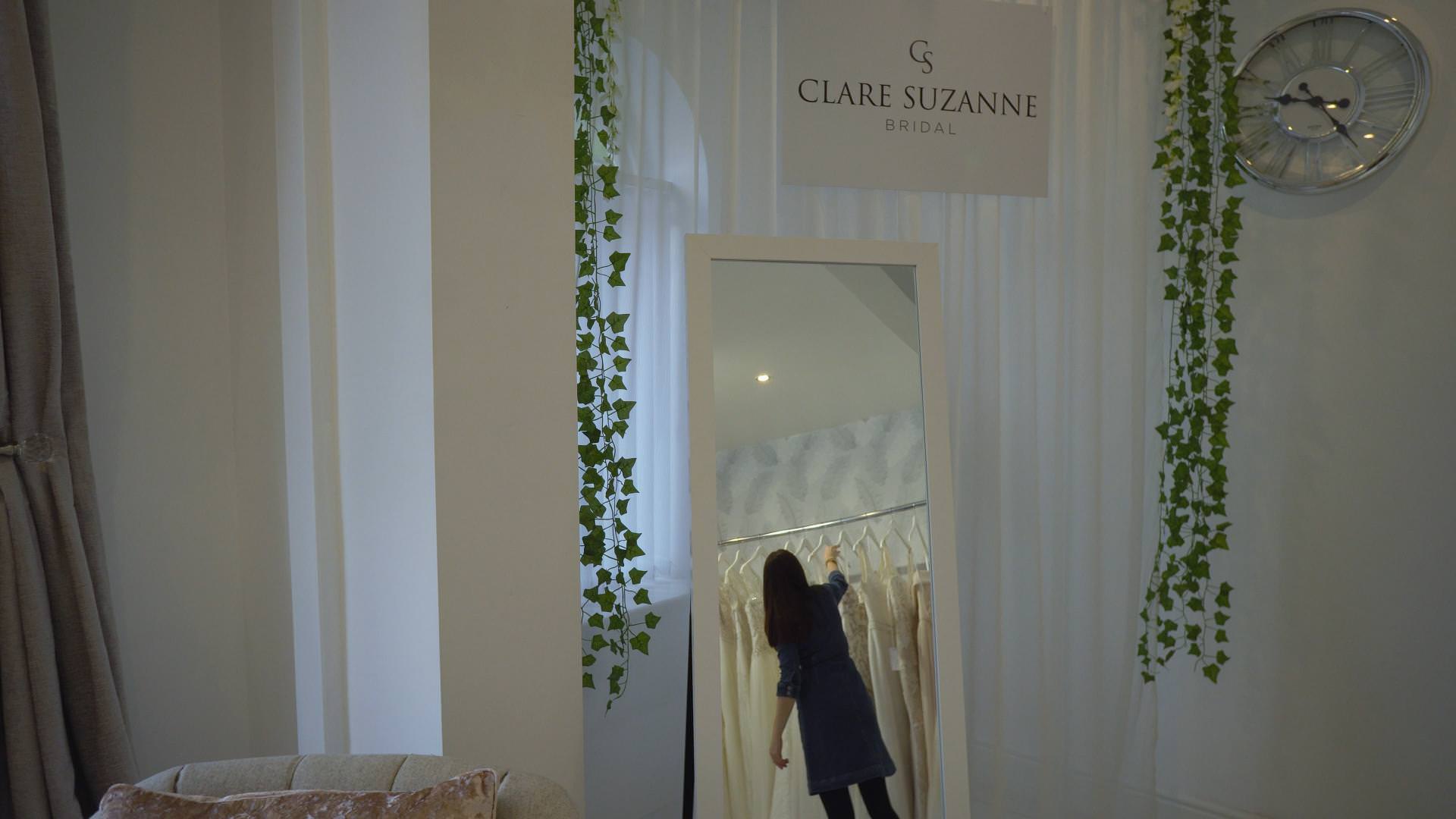 shot of clare suzanne bridal in liverpool