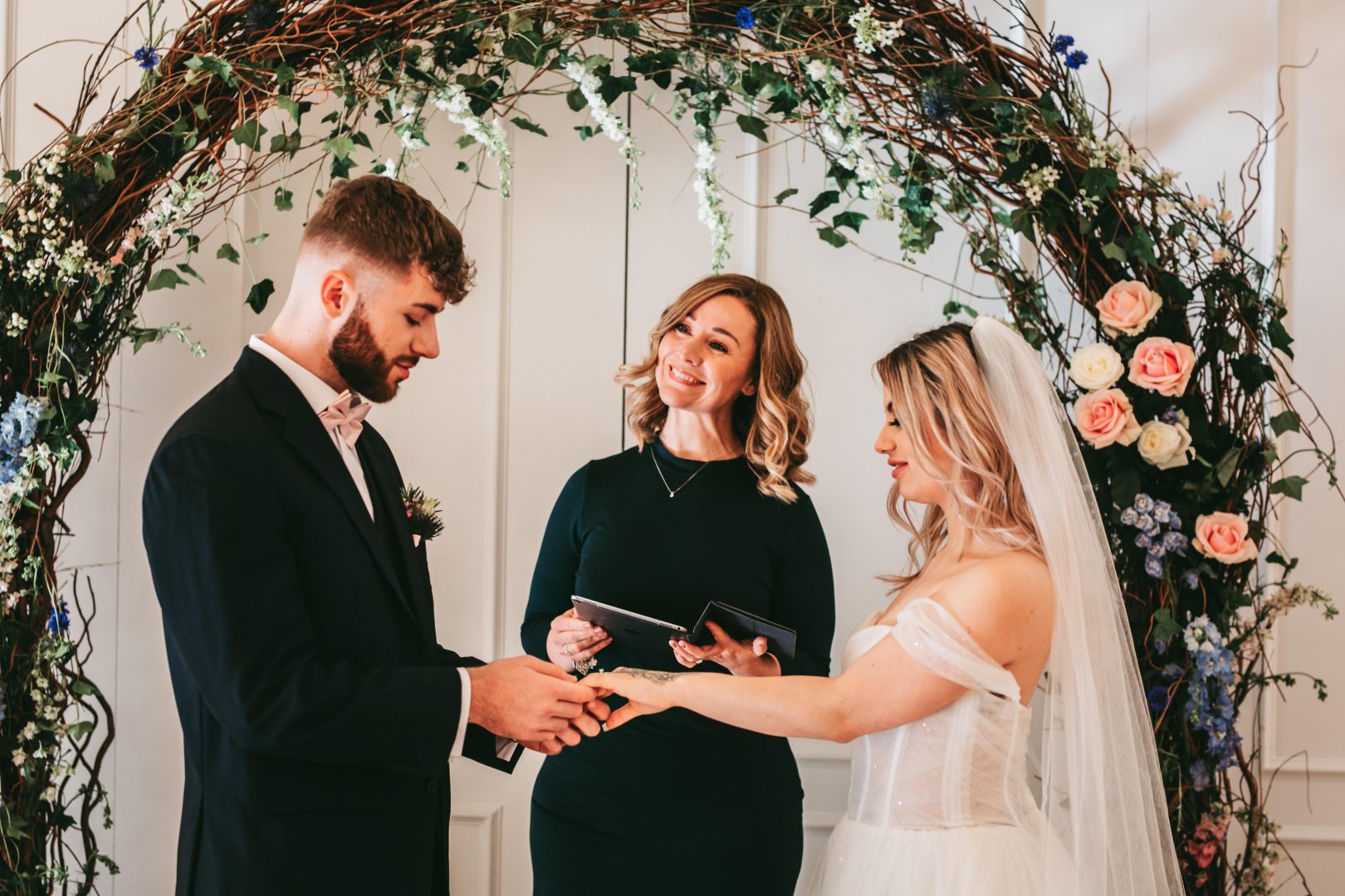 independent celebrant ceremony at west tower