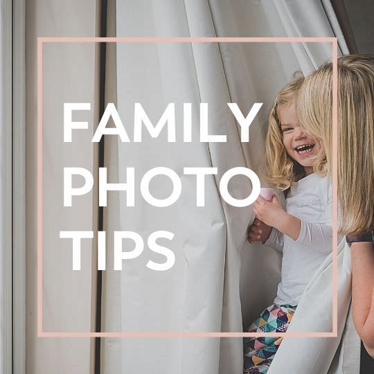 family photography tips and tutorials