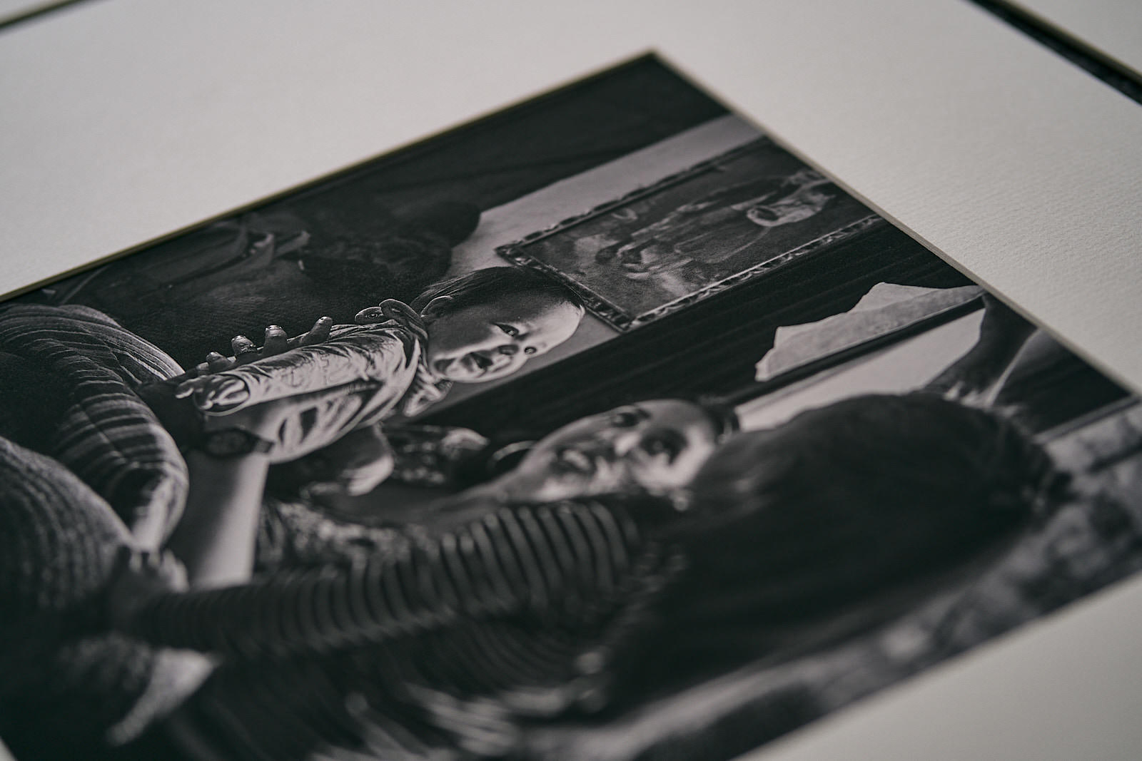 close up of matt fine art print photograph from Folio