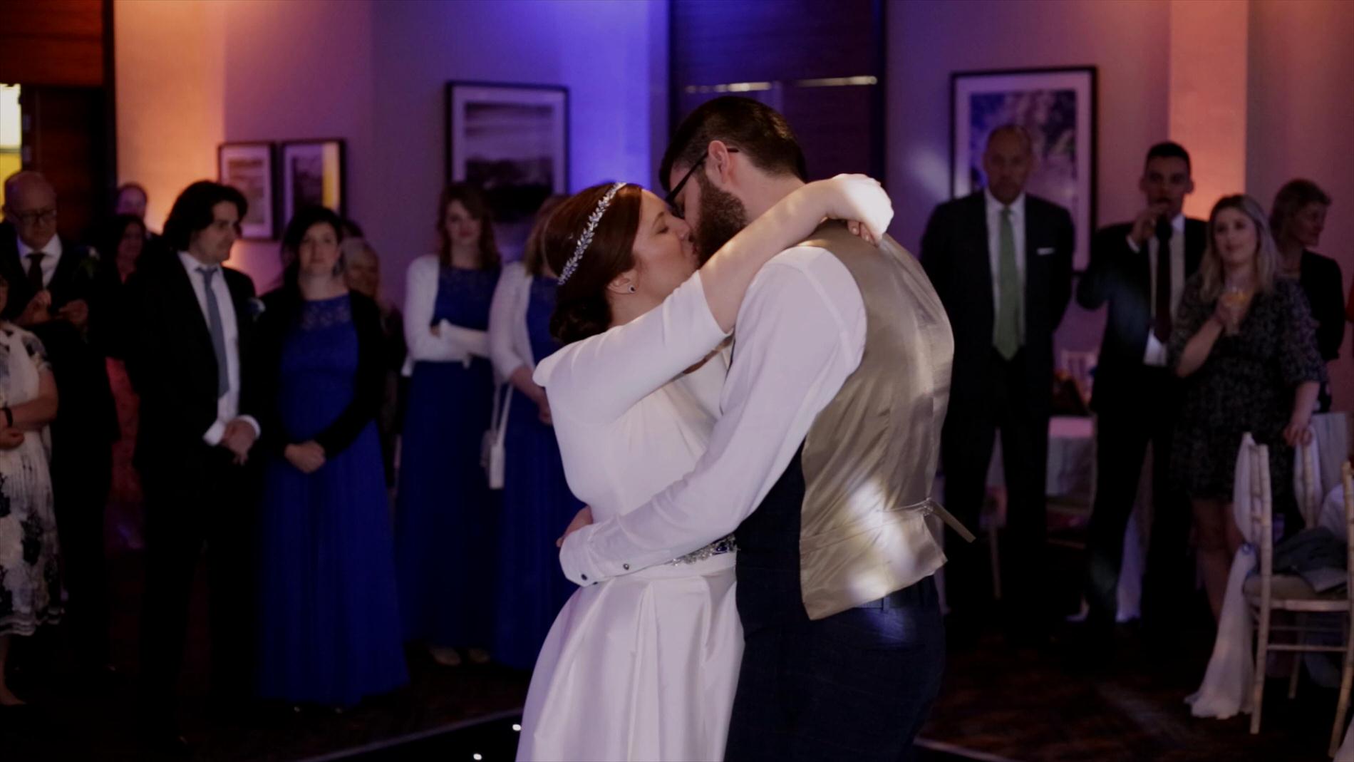 couple enjoy first dance at Rookery Hall