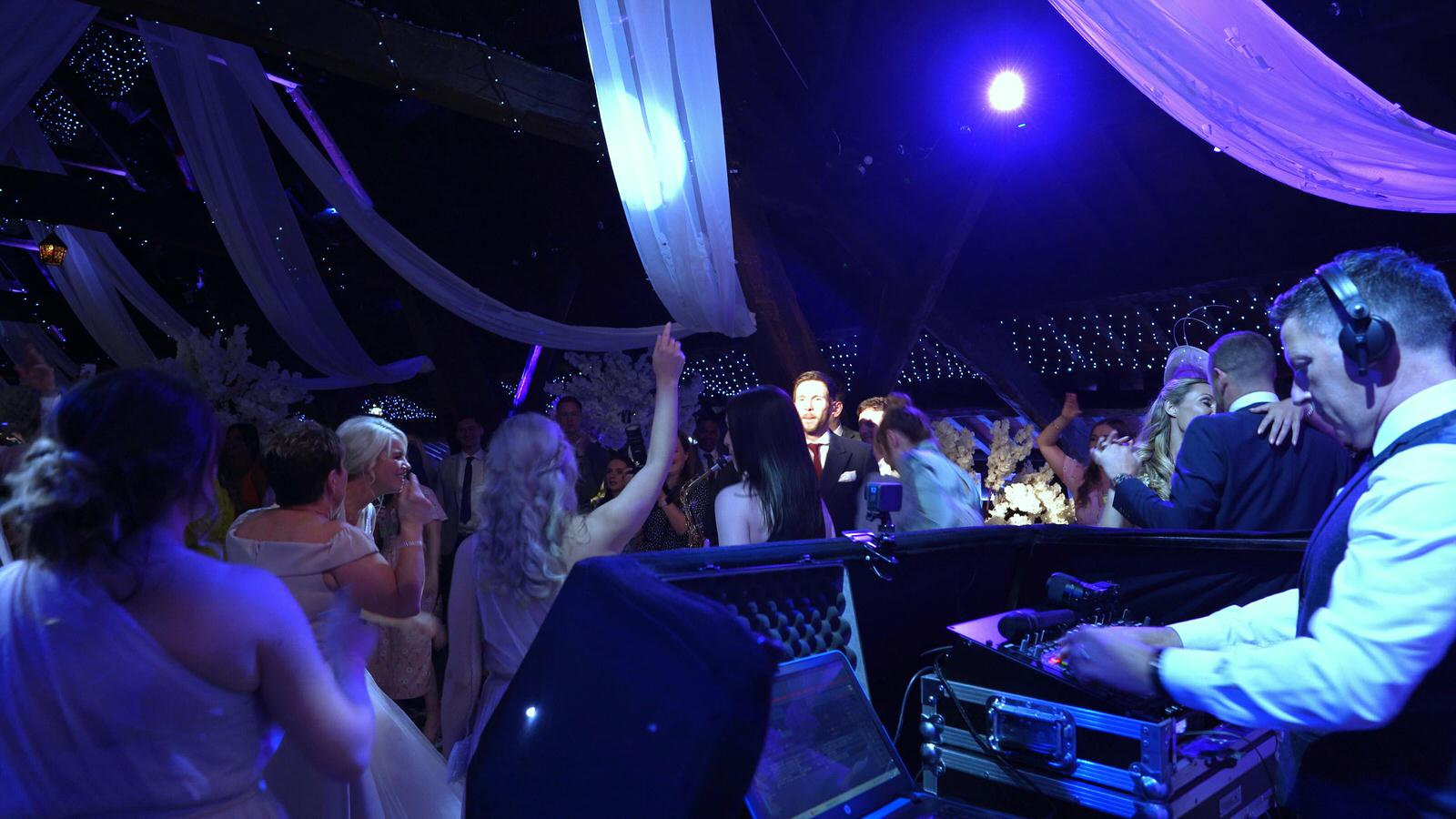 andy murphy DJ and a full dance floor