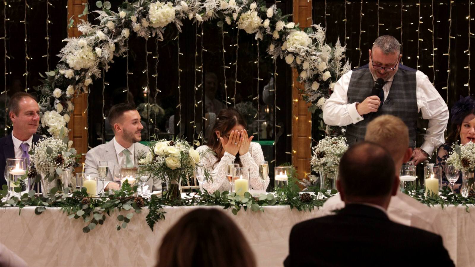 father of the bride embarrassing speech at styal lodge