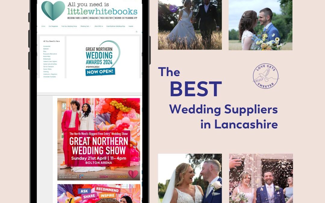 Best Wedding Suppliers in Lancashire graphic