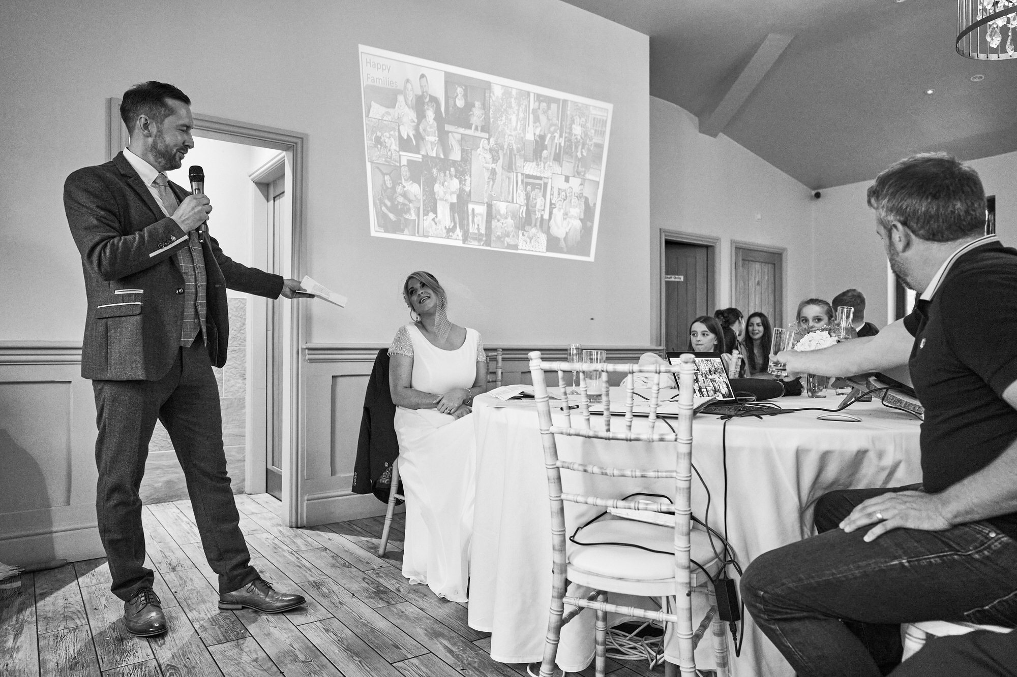 the grooms speech at The Aviary Ormskirk