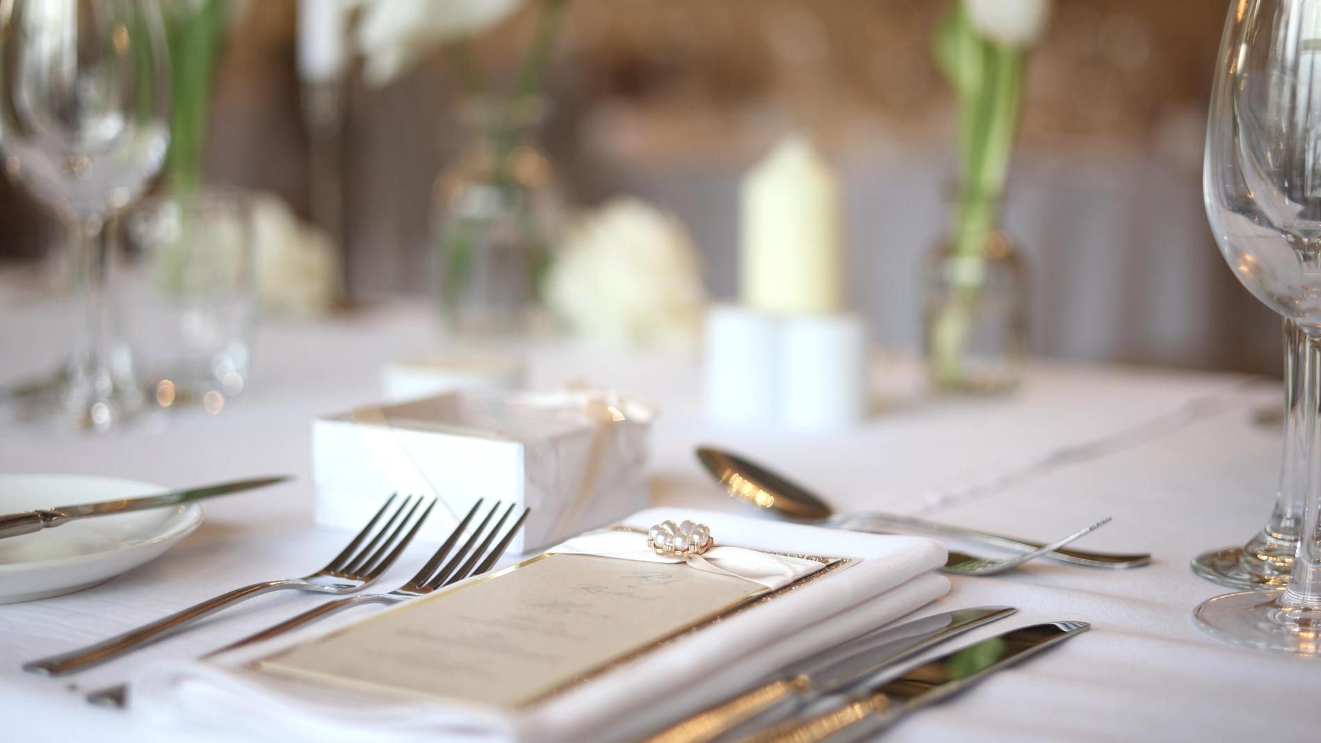 a stylish white and gold wedding at Ashfield House Standish