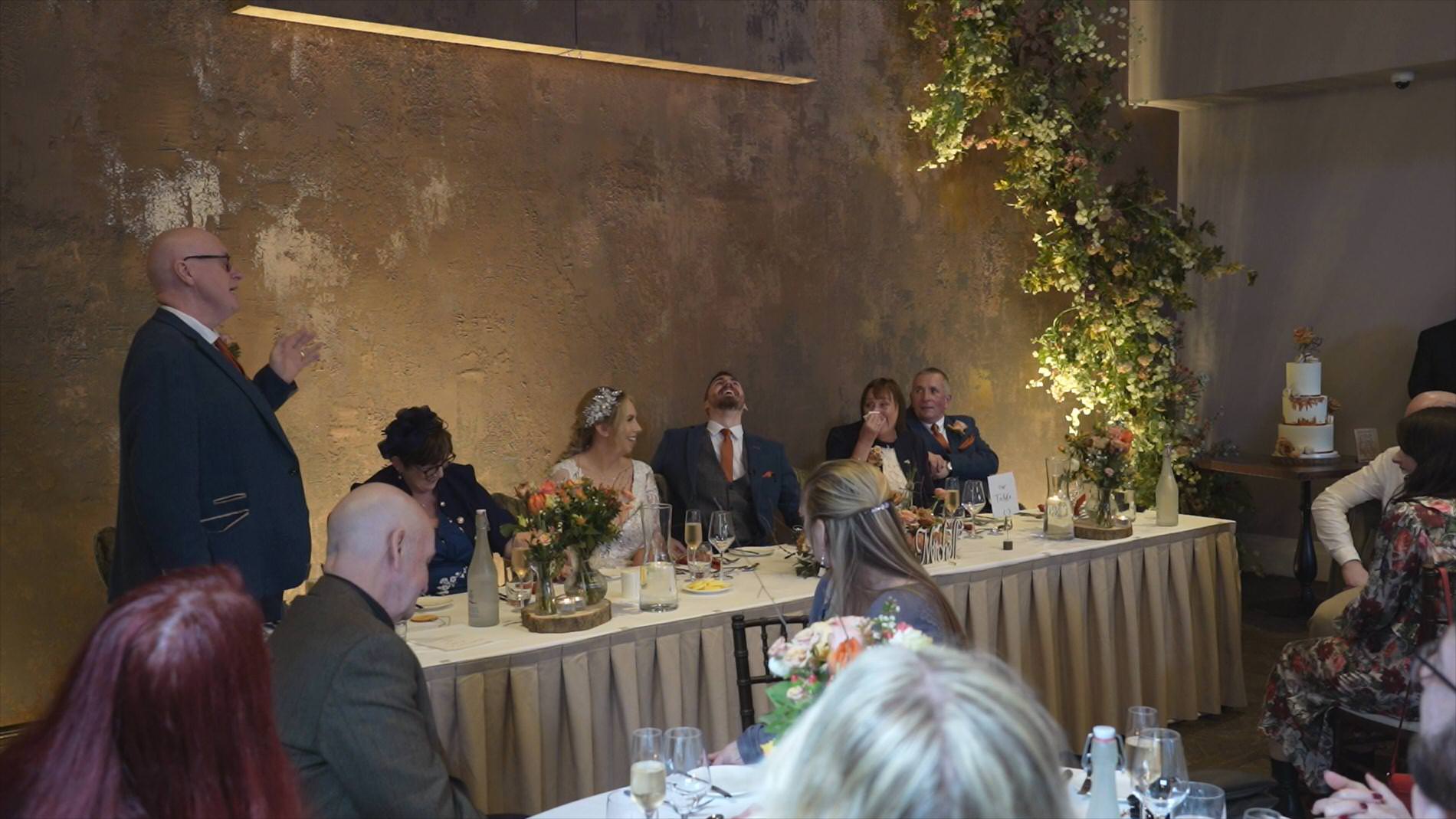 father of the bride speech at Manor House Lindley