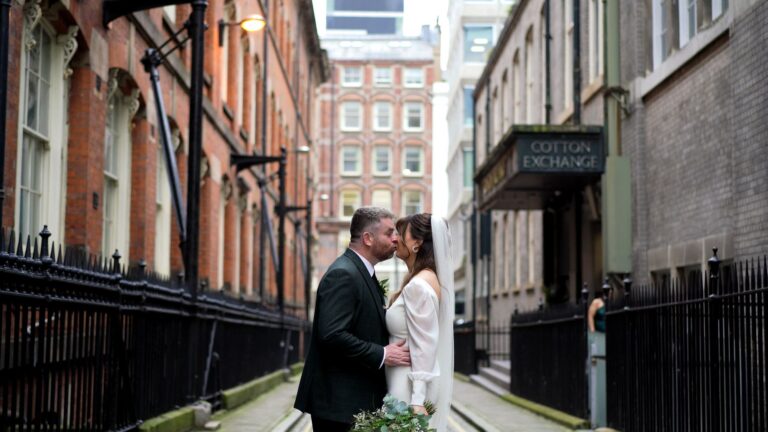 a video still of a couple relaxed outside One Fine Day Liverpool