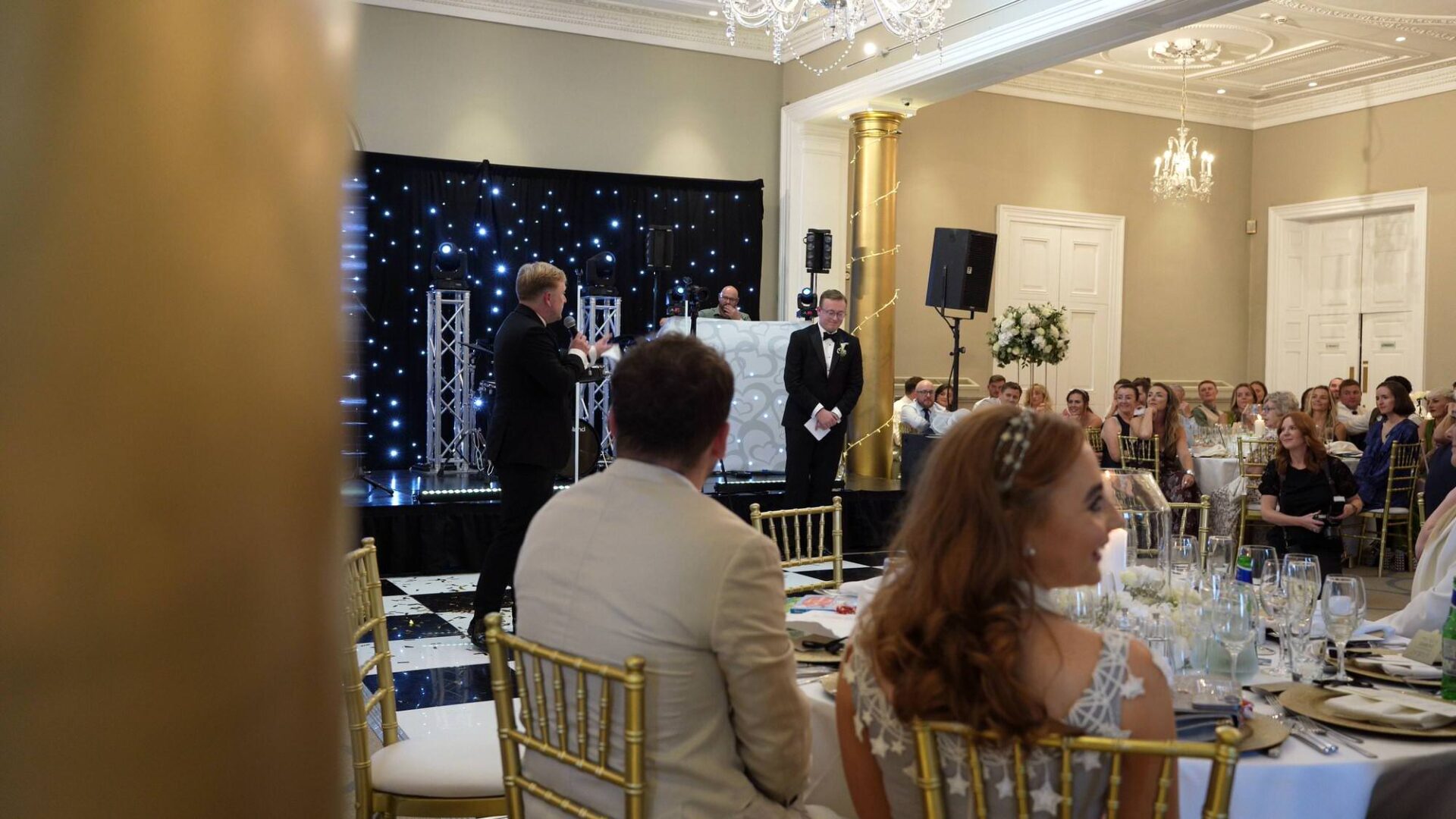 the best mens speech at Rudding Park Harrogate