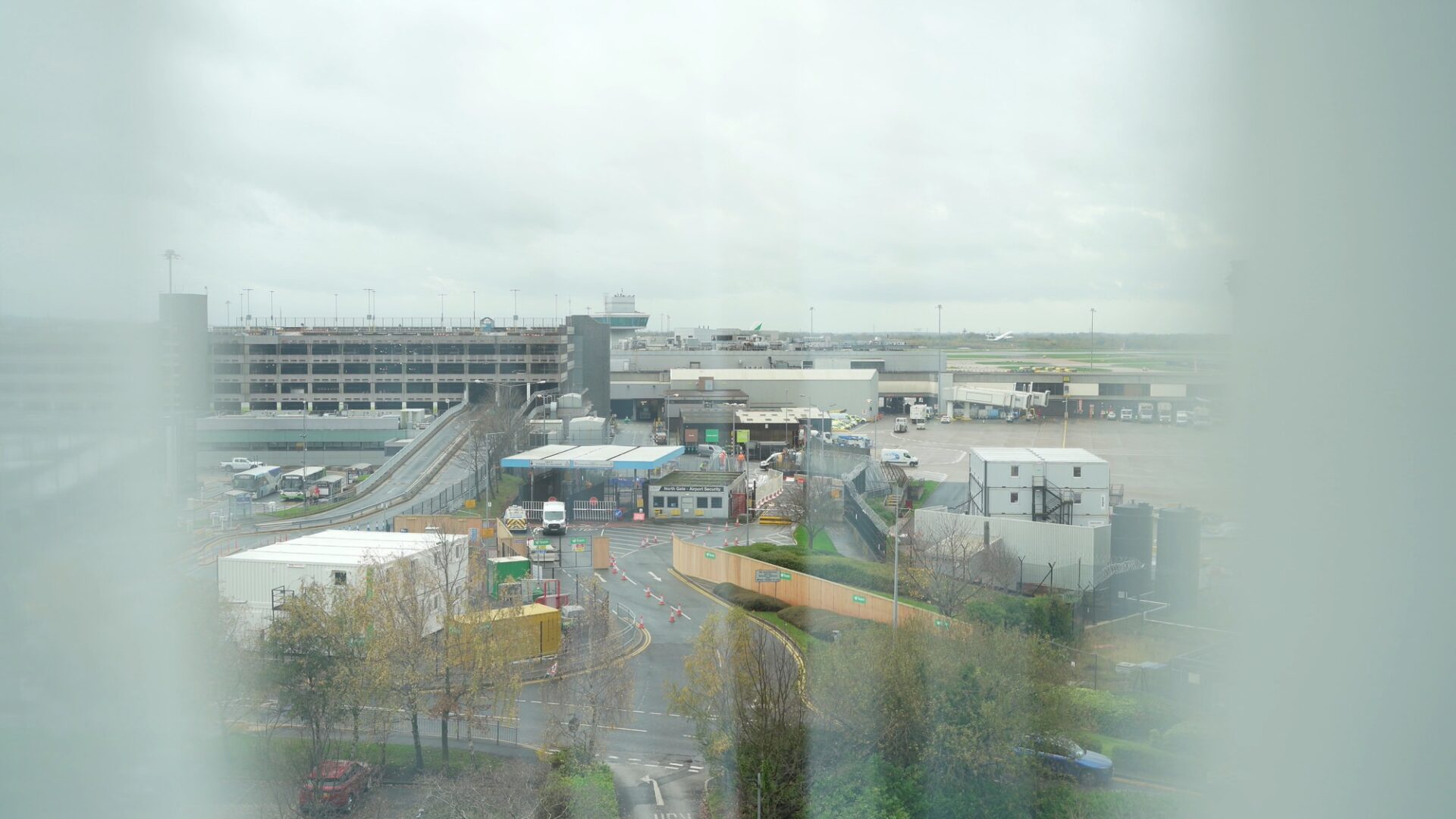 a view from the room at Radisson hotel Manchester airport
