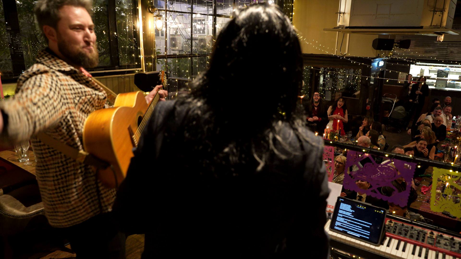 the best men perform their wedding speech and have the whole room laughing