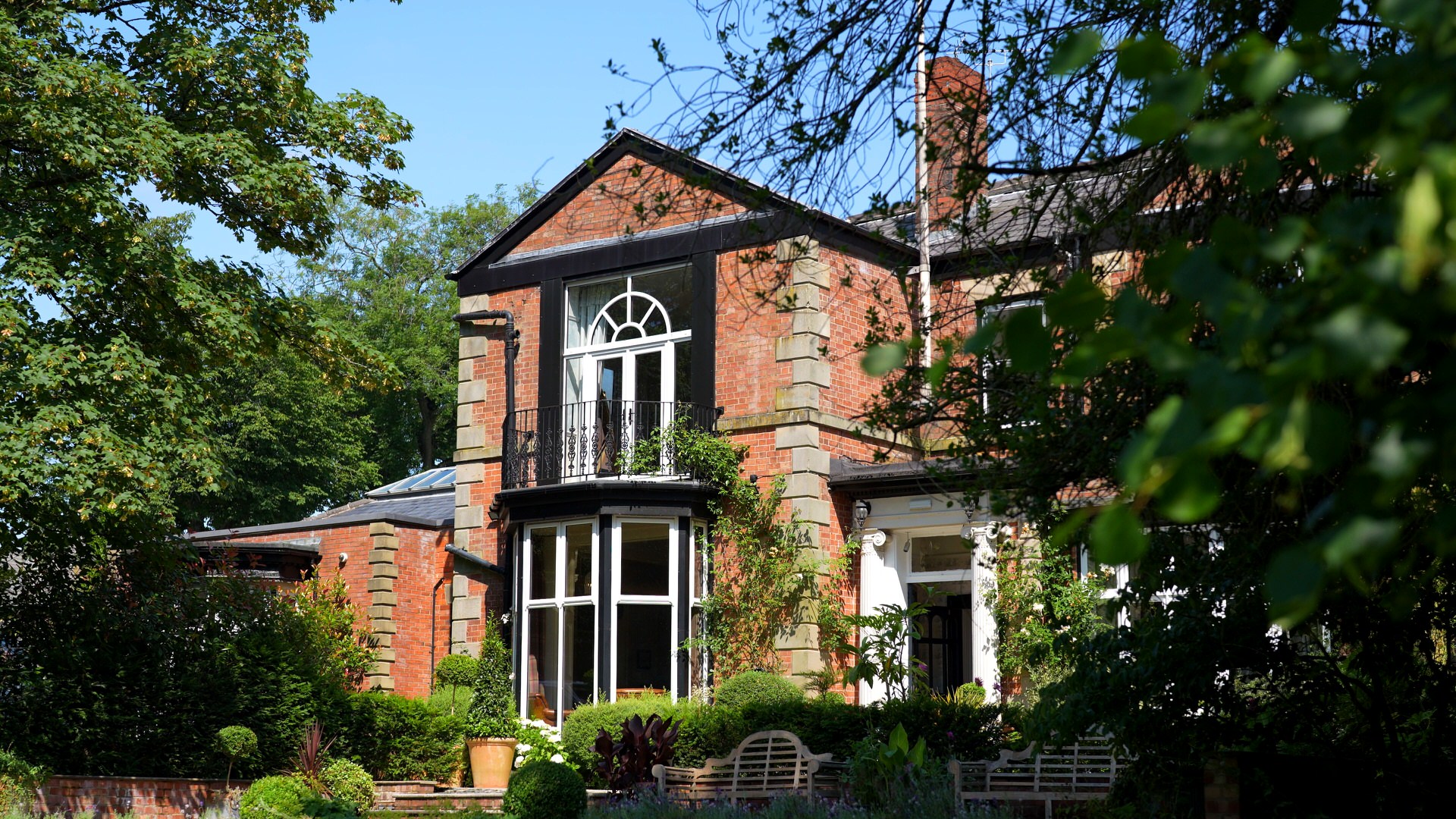 Video still of the front of Ashfield House wedding venue in Standish Wigan
